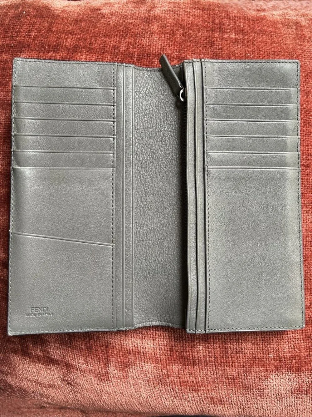 FENDI Monster Wallet, Grey